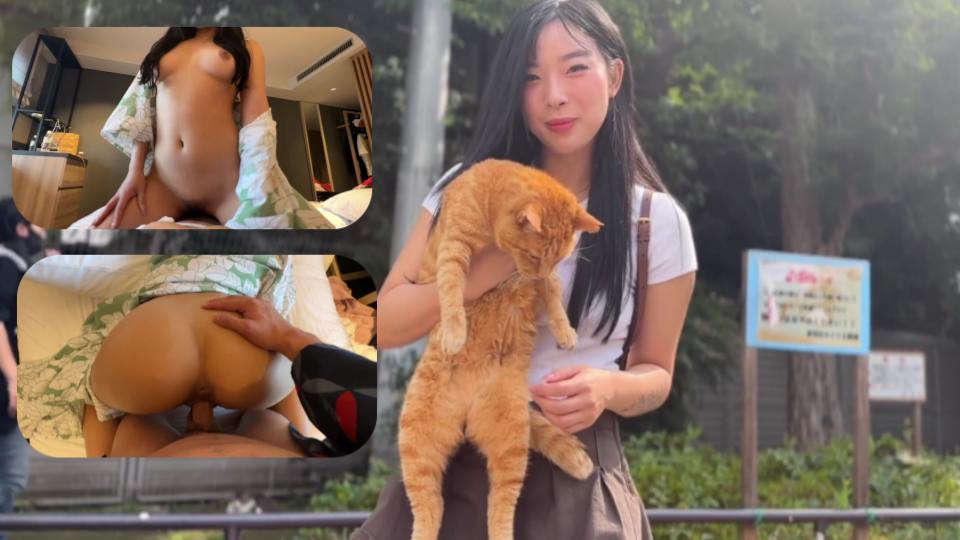 Elle Lee - 身着和服的亚洲女孩日本 VLOG